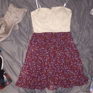 city triangles floral summer dress.